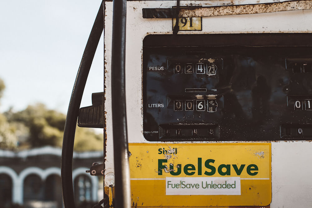 gas station meter image