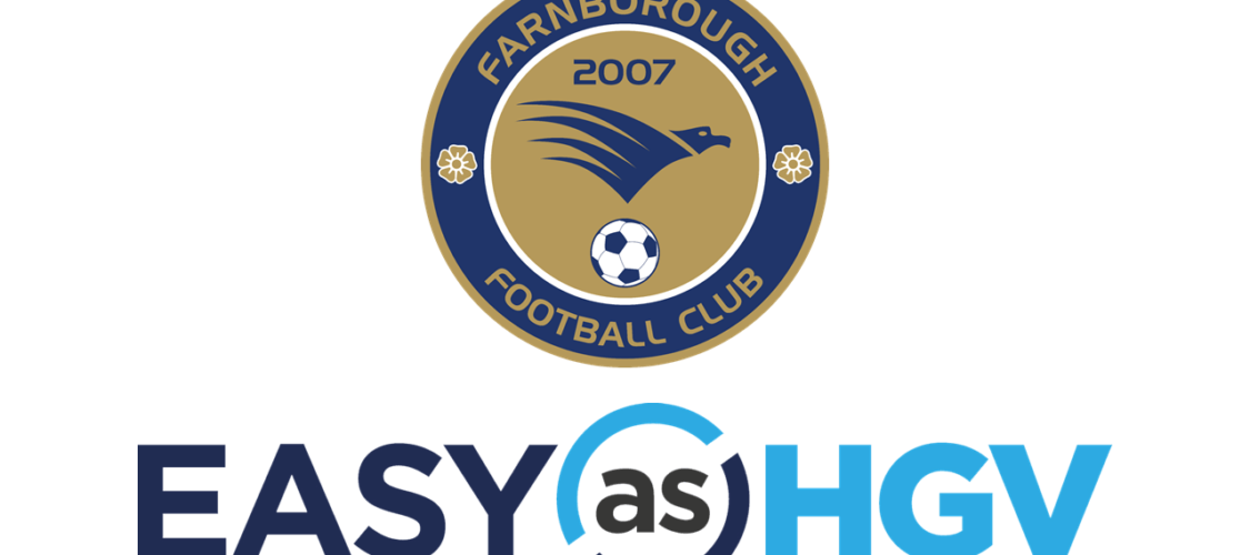 farnborough football club with easy as hgv