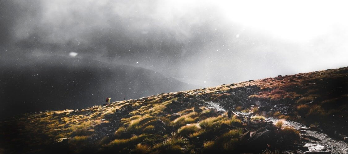gloomy landscape image