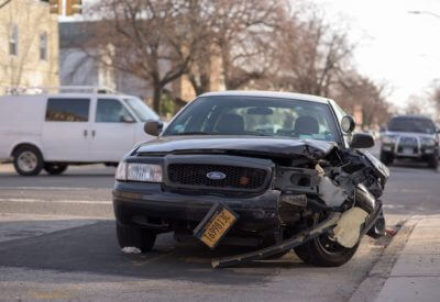 image of damaged car