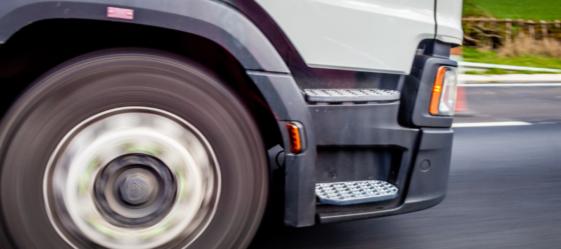 hgv on the road